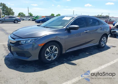 2016 Honda Civic Lx z USA, uszkodzony, nr VIN 19XFC2F53GE066009